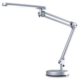 Lampe de bureau à DEL 4 Star, lumière blanc neutre, argent