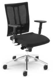 Nowy Styl Siège de bureau pivotant, Dossier maille, gris