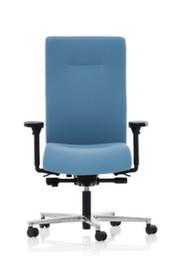 ROVO-CHAIR Siège de bureau pivotant ROVO XP 4020 EB 2-08 avec mécanisme Ergo-Balance, bleu/blanc