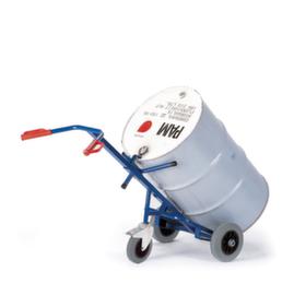 Rollcart Tambour avec roue de support, force 250 kg, air bandage