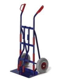 Rollcart Diable pour appareils, force 250 kg, caoutchouc plein bandage