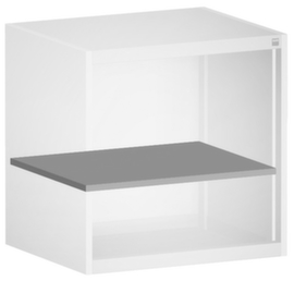 bott Tablette galvanisée cubio pour armoire modulable, largeur x profondeur 525 x 525 mm