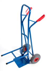 Rollcart Diable porte-chaises, force 250 kg, air bandage