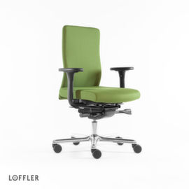 Löffler Siège de bureau pivotant avec soutien du coccyx, vert