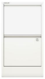 Bisley Armoire pour dossiers suspendus Home Filer, 2 extensions, blanc signalisation/blanc signalisation