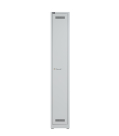 Bisley Armoire Light gris clair à 1 compartiment, largeur de compartiment 300 mm