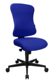 Topstar Siège de bureau pivotant Art Comfort avec mécanisme synchrone, bleu royal