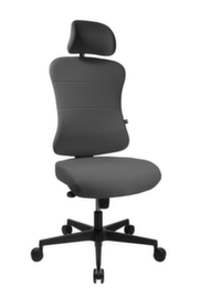 Topstar Siège de bureau pivotant Art Comfort avec appui-tête, anthracite