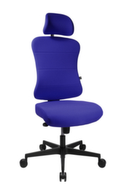 Topstar Siège de bureau pivotant Art Comfort avec appui-tête, bleu royal