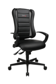 Topstar Siège de bureau pivotant Sitness Racer RS mit AL "Q3" avec assise 3D, noir