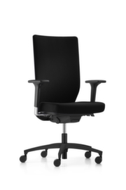 Dauphin Siège de bureau pivotant Stilo, noir