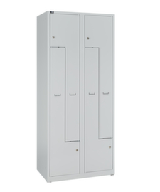 Bisley Armoire vestiaire Z Light, largeur de compartiment 400 mm