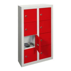 PAVOY armoire multicases Basis, 8 compartiments