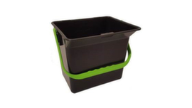 Harema Seau Black is Green, capacité 6 l, noir