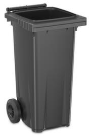 UDOB&Auml;R poubelle Citybac en mat&eacute;riau recycl&eacute;, 120 l