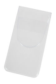 EICHNER pochette transparente autocollante pour supports de stockage, transparent