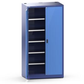 Thurmetall Armoire à portes battantes électrique, NCS S 4040-R70 B Bleu pigeon/NCS S 1060-R80B Bleu ciel