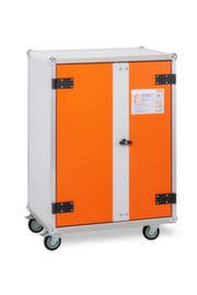 Cemo armoire de stockage de batteries lithium-ion antidéflagrante lockEX 8/10 mobile, hauteur x largeur x profondeur 1115 x 800 x 660 mm