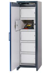 Asecos Armoire de stockage lithium-ion ION-LINE type&nbsp;90, hauteur x largeur x profondeur 1953 x 599 x 615 mm