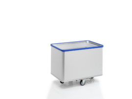 Gmöhling Chariot conteneur aluminium G®-ERGO à tablette sur ressort