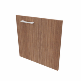 Quadrifoglio Porte battante butée à droite pour panneau de séparation, hauteur x largeur 450 x 430 mm