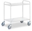 Rollcart Chariot de bureau, force 100 kg, 2 plateaux