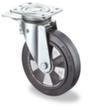 BS-ROLLEN Roue en caoutchouc plein élastique pour fortes charges force max. 550 kg  S