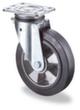 BS-ROLLEN Roue en caoutchouc plein élastique pour fortes charges force max. 550 kg  S