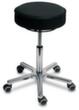 Tabouret pivotant hauteur réglable avec assise en similicuir  S