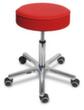 Tabouret pivotant hauteur réglable avec assise en similicuir  S