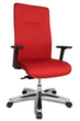 Topstar Siège de bureau pivotant Big Star 20 charge max. 150 kg, rouge