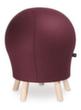 Topstar Siège ballon Sitness 5 Alpine, assise bordeaux, 4 pieds