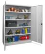 PAVOY Armoire pour charges lourdes Basis gris clair avec tablettes et/ou tiroirs  S