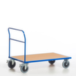 Rollcart Chariot avec barre de poussée avec bandage TPE non tachant