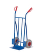 Rollcart Diable de manutention, force 250 kg, air bandage