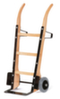 Rollcart diable de manutention en bois, force 250 kg, air bandage