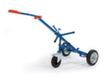 Rollcart Camion-batterie ESD avec roue de support, force 250 kg, caoutchouc plein bandage