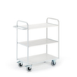 Rollcart Chariot de bureau avec 3 plateaux