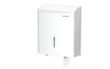 AIR-WOLF Distributeur grands rouleaux WC Gamma, acier inoxydable, blanc