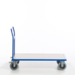 Rollcart Chariot avec barre de poussée, force 500 kg, plateau longueur x largeur 1200 x 800 mm