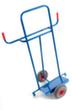 Rollcart Camion à plaques avec supports, force 200 kg, air bandage