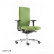 Löffler Siège de bureau pivotant avec assise arthrodèse, vert