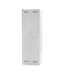 Bisley Armoire vestiaire Light avec 2 compartiments, largeur de compartiment 300 mm  S