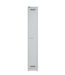 Bisley Armoire Light gris clair à 1 compartiment, largeur de compartiment 300 mm