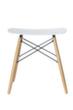 Paperflow Tabouret Skoll, assise blanc