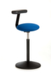 ROVO-CHAIR Tabouret haut Solo, assise bleu foncé