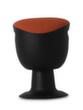 Lotz Tabouret hautement flexible, assise orange