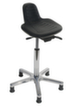 Lotz Siège assis-debout avec assise PU inclinable, hauteur d’assise 550 - 800 mm