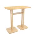 Paperflow Table haute en forme de fût Woody