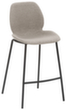 Mayer Sitzmöbel Tabouret de bar mySOLO, assise gris coquillage chiné